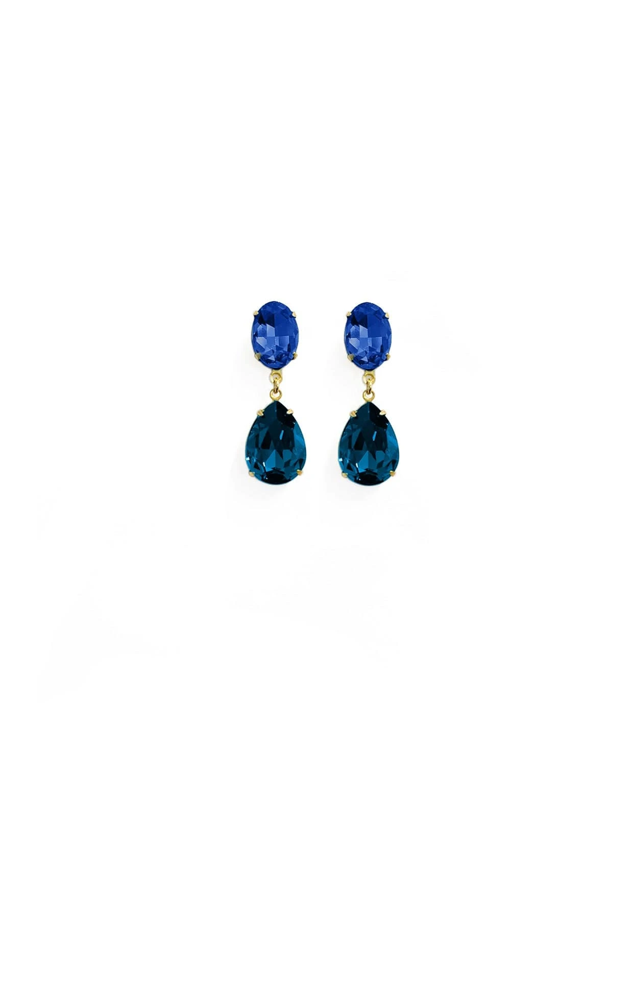 MIA DROP EARRINGS IN TEAL 3 MIA DROP EARRINGS IN TEAL