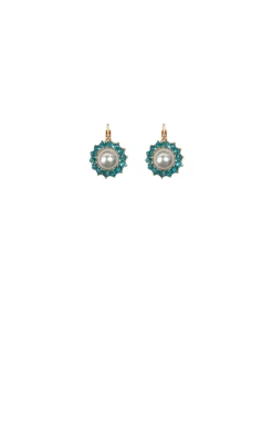 MIAMI EARRING IN PEARL TURQUOISE