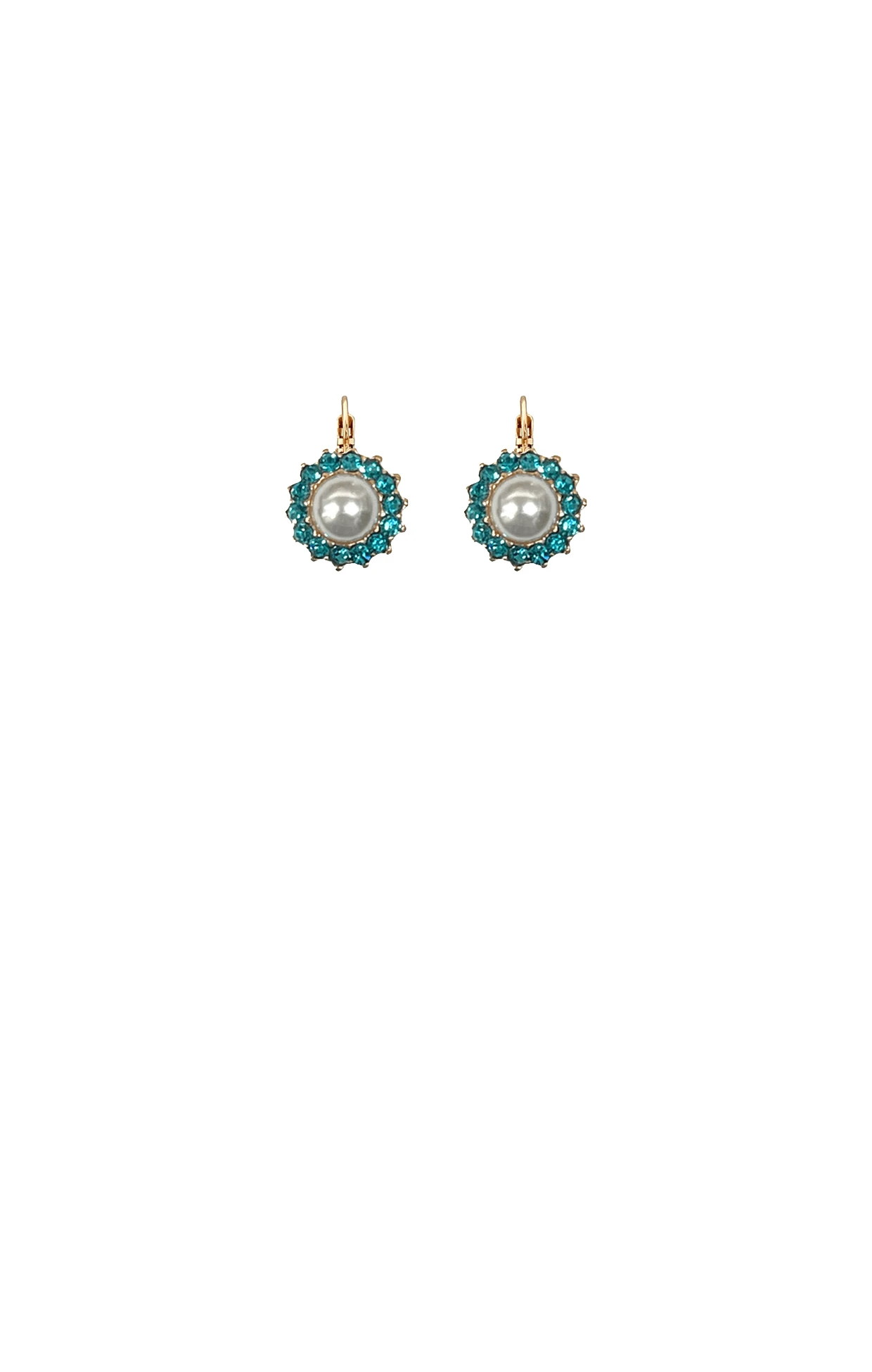 MIAMI EARRING IN PEARL TURQUOISE 3 MIAMI EARRING IN PEARL TURQUOISE