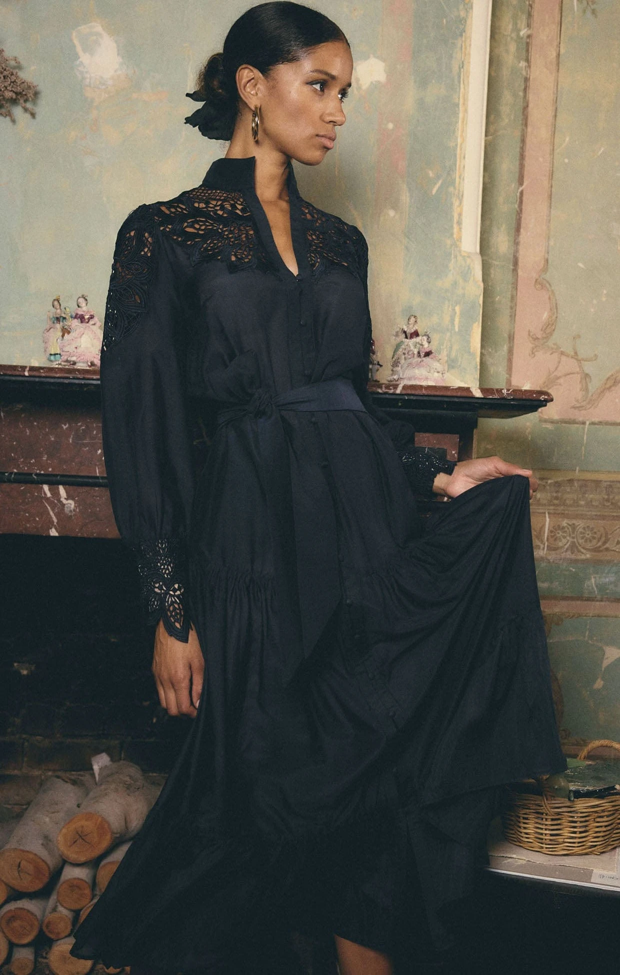 MIRADOR LACE DETAIL MAXI DRESS 4 MIRADOR LACE DETAIL MAXI DRESS - Image 2