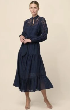 MIRADOR LACE DETAIL MAXI DRESS