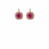 MONACO EARRINGS IN RASPBERRY PINK 1 MONACO EARRINGS IN RASPBERRY PINK -Clothing Discounts Shop monaco earring in raspberry pink accessories earrings 43832829673721