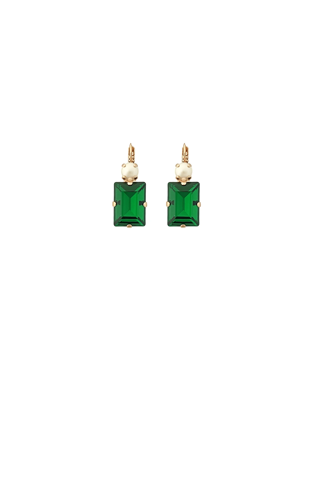NAPLES EARRINGS IN EMERALD ENVY 3 NAPLES EARRINGS IN EMERALD ENVY