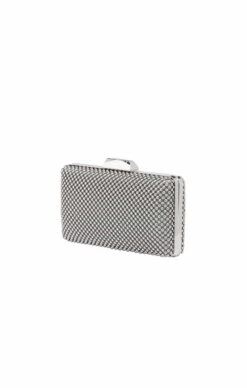 Clothing Discounts Shop -Clothing Discounts Shop natasha ball mesh clutch in silver bags 1168357843