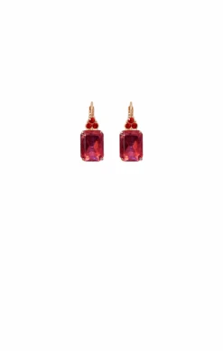NEW YORK EARRINGS IN RED