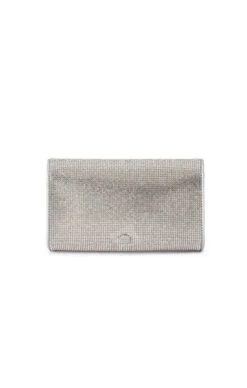 NICO CRYSTAL CLUTCH BAG IN SILVER -Clothing Discounts Shop nico crystal clutch in silver bags 1168357836