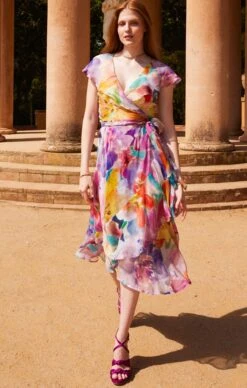 PAJARITOS WRAP DRESS -Clothing Discounts Shop pajaritos wrap dress dresses 43168944685305