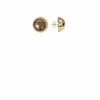 POLISHED DOME STUD EARRING IN GOLD 2 POLISHED DOME STUD EARRING IN GOLD -Clothing Discounts Shop polished dome stud earring in gold accessories earrings 43832928600313