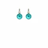 PRAGUE EARRINGS RHODIUM IN PEARL AND TURQUOISE 2 PRAGUE EARRINGS RHODIUM IN PEARL AND TURQUOISE -Clothing Discounts Shop prague earring rhodium in pearl and turquoise multi occasion 44664208818425