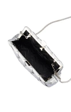 QUINN WOVEN CLUTCH IN SILVER 9 QUINN WOVEN CLUTCH IN SILVER -Clothing Discounts Shop quinn woven clutch in silver bags 43016545173753