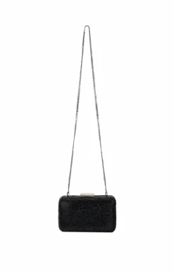 Clothing Discounts Shop -Clothing Discounts Shop ronny crystal mesh clutch in black bags 44319943393529