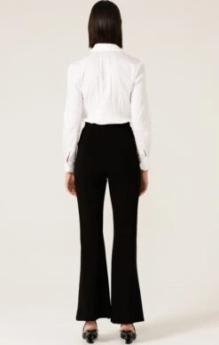 SLIM LINE FLARE IN BLACK 9 SLIM LINE FLARE IN BLACK -Clothing Discounts Shop slim line flare pants multi occasion 40420106109177
