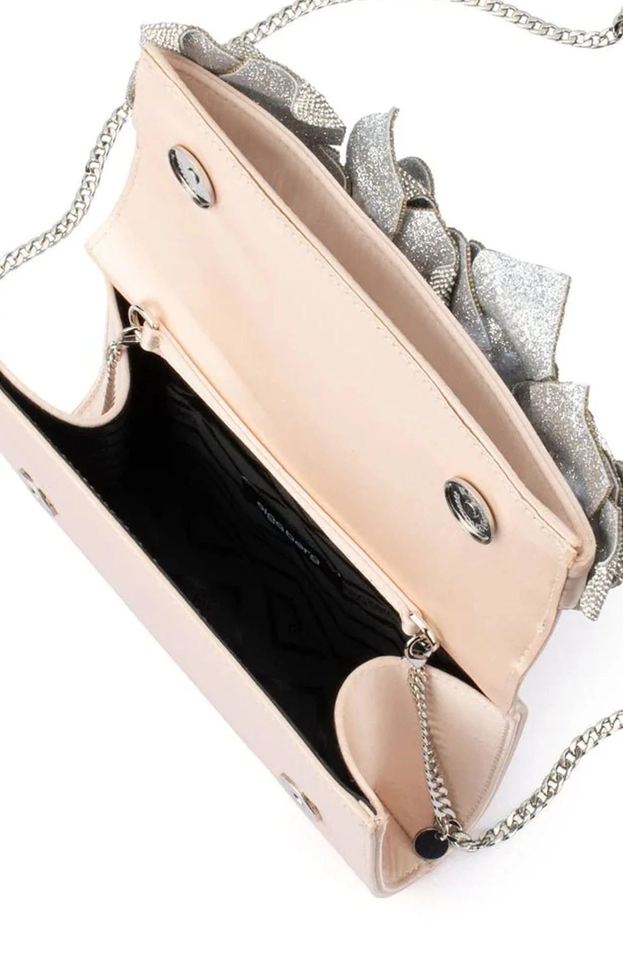 STELLA ROSETTE CLUTCH BAG IN NATURAL 6 STELLA ROSETTE CLUTCH BAG IN NATURAL - Image 4