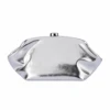 TALLY METALLIC CLUTCH IN SILVER -Clothing Discounts Shop tally metallic clutch in silver bags 44319637242105
