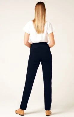 TAPERED LEG PANT IN NAVY -Clothing Discounts Shop tapered leg pant in navy pants multi occasion 40290159886585 ANDYS23