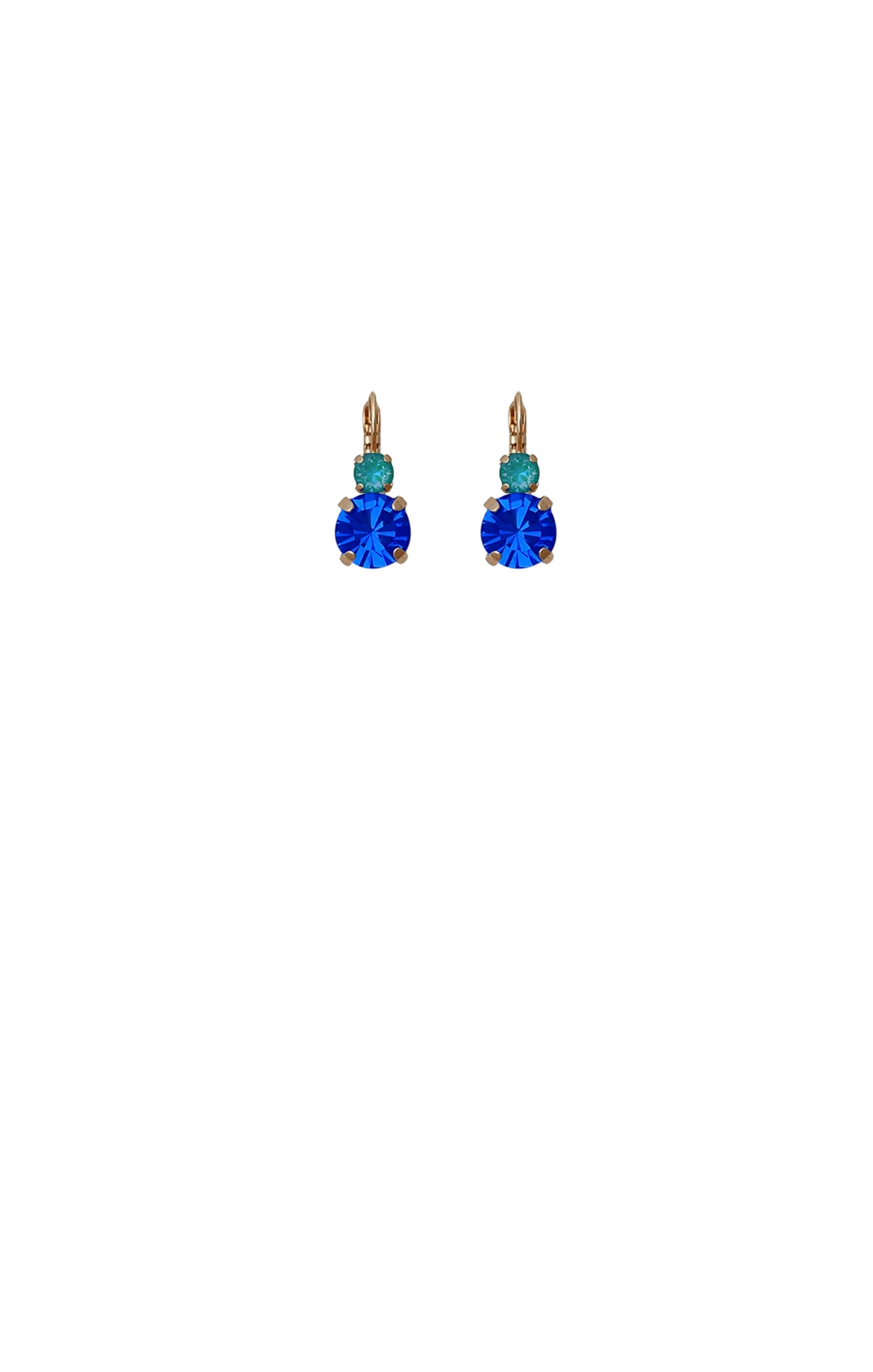 VENICE EARRINGS IN AQUA SAPPHIRE 3 VENICE EARRINGS IN AQUA SAPPHIRE