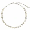 VIENNA NECKLACE IN RHODIUM - PEARL SHELL 2 VIENNA NECKLACE IN RHODIUM - PEARL SHELL -Clothing Discounts Shop vienna necklace in rhodium pearl shell accessories necklaces 44701184983289