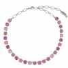 VIENNA NECKLACE IN RHODIUM - PINK OPALITE 1 VIENNA NECKLACE IN RHODIUM - PINK OPALITE -Clothing Discounts Shop vienna necklace in rhodium pink opalite accessories necklaces 1166971212
