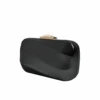 WAVY STRUCTURED CLUTCH BAG IN BLACK 1 WAVY STRUCTURED CLUTCH BAG IN BLACK -Clothing Discounts Shop wavy structured clutch in black bags 44664874172665