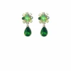 ZURICH EARRINGS IN EMERALD 2 ZURICH EARRINGS IN EMERALD -Clothing Discounts Shop zurich earring in emerald accessories earrings 44663962108153