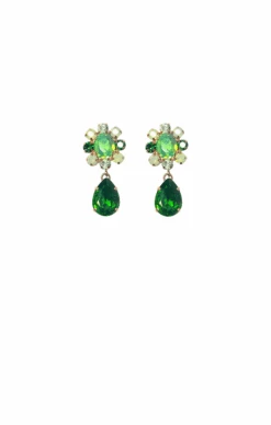 ZURICH EARRINGS IN EMERALD