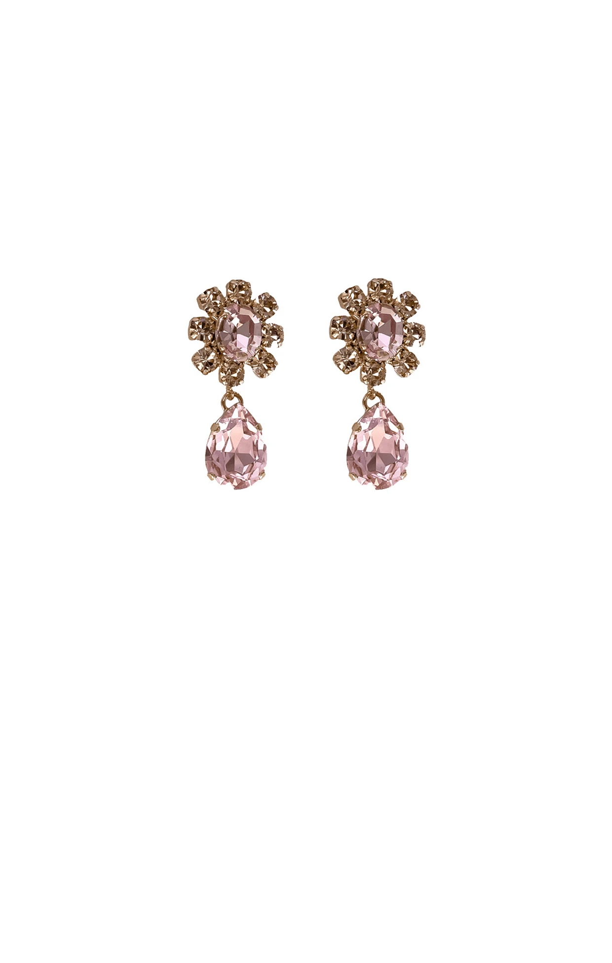 ZURICH EARRINGs IN PALE PINK 3 ZURICH EARRINGs IN PALE PINK