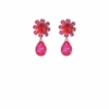 ZURICH EARRINGS IN RED PINK 1 ZURICH EARRINGS IN RED PINK -Clothing Discounts Shop zurich earring in red pink accessories earrings 44663965450489
